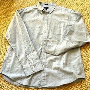 J Crew cotton, button down long sleeve shirt